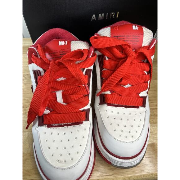 Amiri MA-1 Skeleton Top White/Red Men’s Sneaker Size 45 main image 6